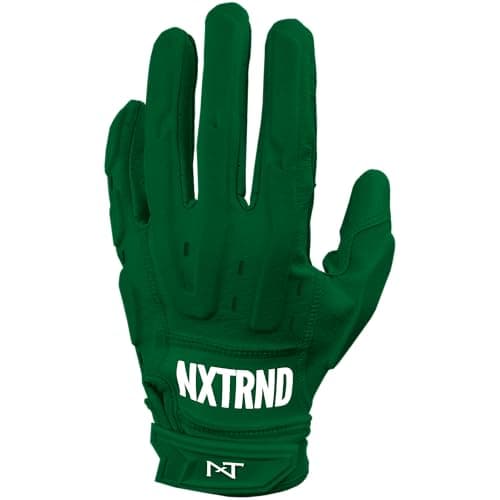 Nxtrnd G3 Pro Padded Football Gloves — Dark Green/Pro