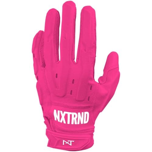 Nxtrnd G3 Pro Padded Football Gloves — Pink/Pro