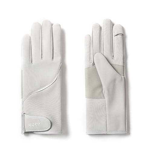 RIGWARL Touchscreen Winter Cycling Gloves for Men and Women Warm Windproof Thermal — light grey