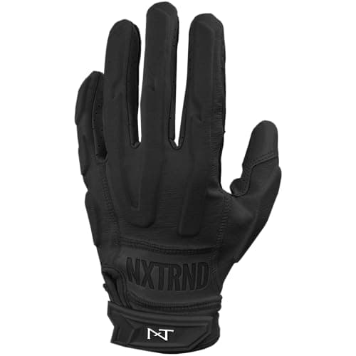Nxtrnd G3 Pro Padded Football Gloves — Black