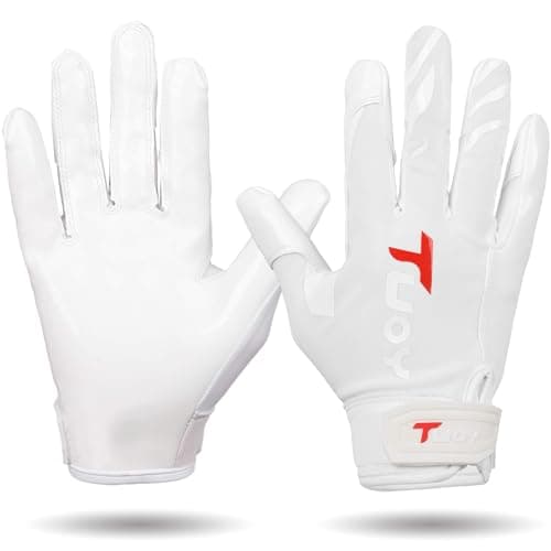 Men's Football Gloves: T1 PRO Adult Size (Pair)
