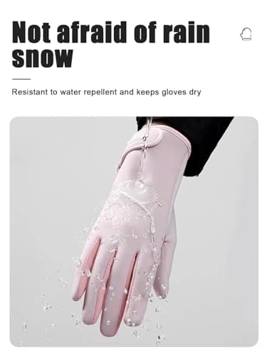 RIGWARL Touchscreen Winter Cycling Gloves for Men and Women Warm Windproof Thermal