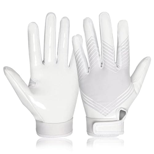 Football Gloves for Men, Youth, and Adults with Super Tacky Grip