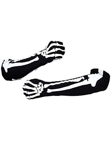 Boao Halloween Skeleton Gloves for Cosplay Party Props