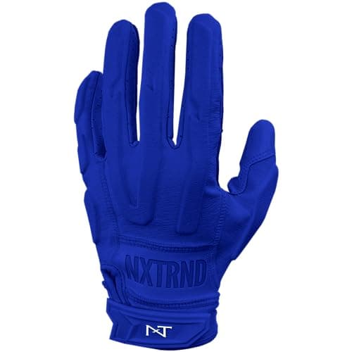 Nxtrnd G3 Pro Padded Football Gloves — Blue