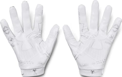 Under Armour Blur Mens Football Gloves Gray