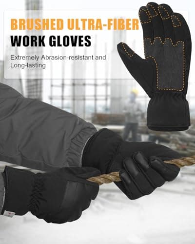 RIGWARL Waterproof Winter Gloves 3M Thinsulate Men Women Ski Warm