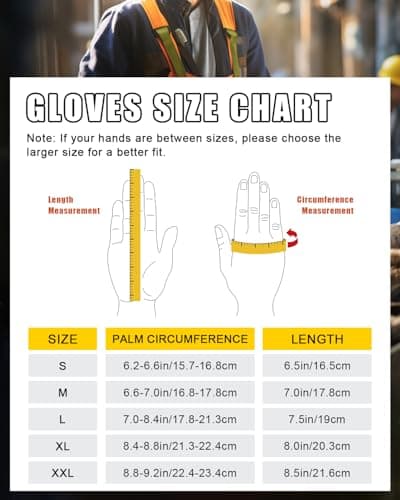 Enhanced Shock Resistance Work Gloves for RIGWARL