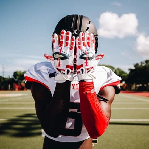 Battle Sports Ultra-Tack Football Gloves - No Slip, Adult & Youth