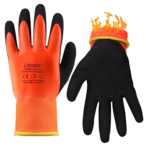 LOCCEF Winter Waterproof Gloves: Warm, Insulated & Durable Thermorelin