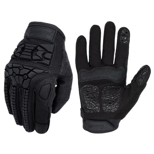 Seibertron T.F.F.I.G 2.0 Men's Tactical Gloves for Hunting Hiking Motorbike Riding — Black-t.f.f.i.g