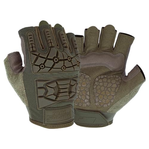Seibertron T.F.F.I.G 2.0 Men's Tactical Gloves for Hunting Hiking Motorbike Riding — Army Green-THFIG