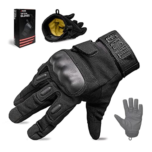 Kevlar Lined Tactical Gloves - Full Hand Cut and Heat Resistant Protection