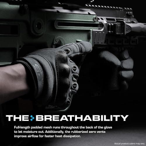 Tactical Shooting Gloves for Men and Women with Touchscreen Fingers - Durable and Comfortable Hand-Gear