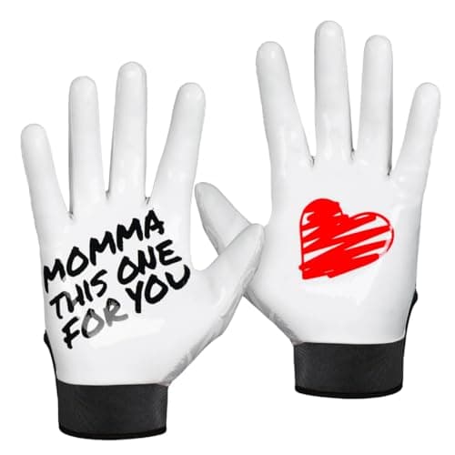 Sleefs Football Receiver Gloves - No Slip, Crazy Sticky Grip - Youth & Adult Sizes — Momma