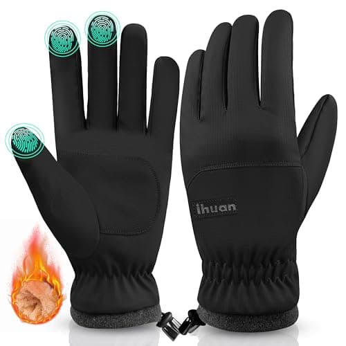 ihuan Winter Waterproof Ski Gloves for Men and Women