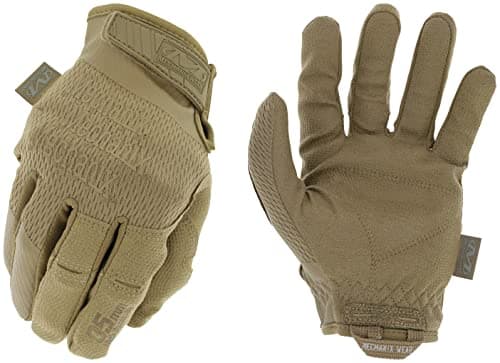 Mechanix Wear Tactical 0.5mm High-Dexterity Gloves, Black Large, Airsoft, Paintball, Utility — Brown