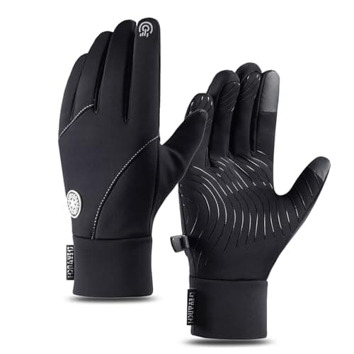 MAPLELILY Winter Gloves - Touch Screen, Waterproof & Warm for Men & Women