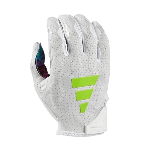 Adidas Freak 6.0 Padded Receiver Football Gloves — White/Multi