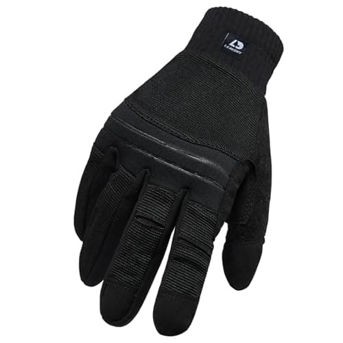 LEAKDRY Merino Wool Touchscreen Waterproof Cycling Gloves Winter Thermal Unisex