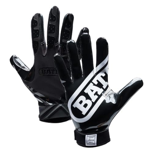 Battle Sports Ultra Stick Football Gloves - For Adults and Youth