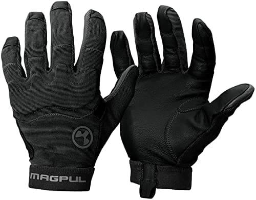 Magpul 2.0 Patrol Lightweight Tactical Leather Gloves — Black