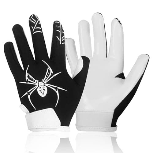 Youth Football Silicone Grip Gloves for Kids: Enhance Ball Control