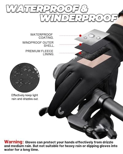 Waterproof Winter Gloves for Men and Women