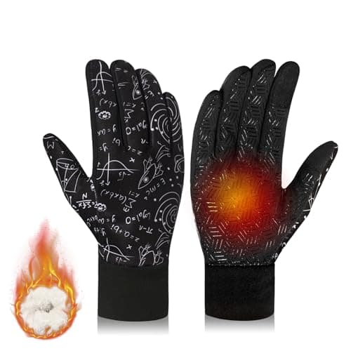 Waterproof Winter Gloves for Extreme Cold Weather - Thermal Warm Gloves with Touchscreen Fingers for Men and Women — T112 Plus-(75% Warm&Water-Resistant)-Number