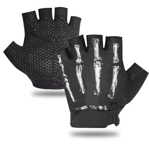 Skeleton Anti-Slip Shock-Absorbing Biking Gloves for Men & Women