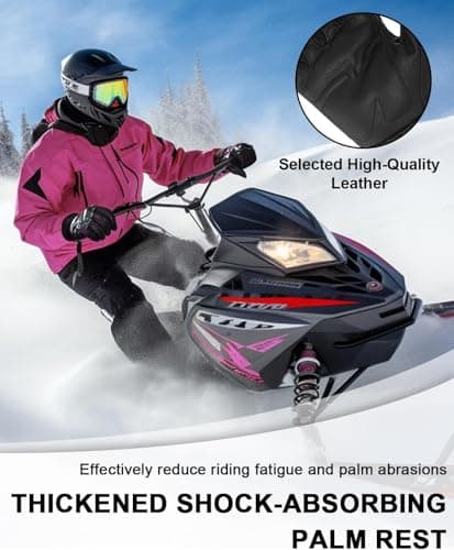 RIGWARL Winter Gloves 10F-50F, Warm Touch Screen Cycling Gloves for Men & Women