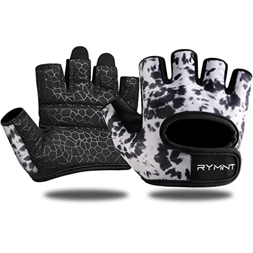 Minimal Weight Lifting Gloves - Full Palm Protection & Extra Grip for Men & Women — Tie Dye Ink