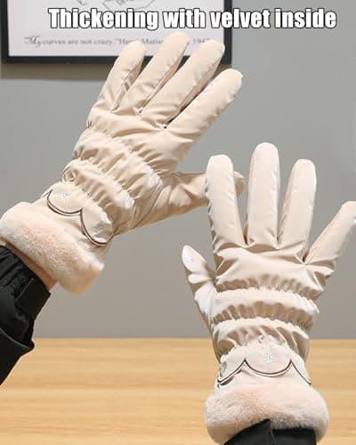 RIGWARL Anti-Slip Ski Gloves - Thermal, Waterproof Design