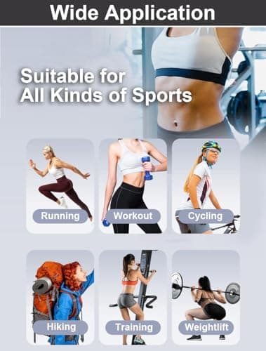 Anti-Slip Fingerless Workout Gloves for Men & Women, Great for Weightlifting