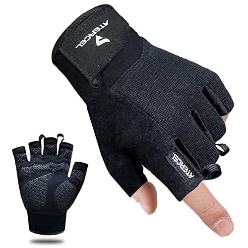 Workout Gloves for Men and Women — Black
