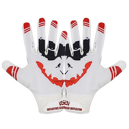 Super Sticky Silicone Grip Football Gloves for Adults & Boys