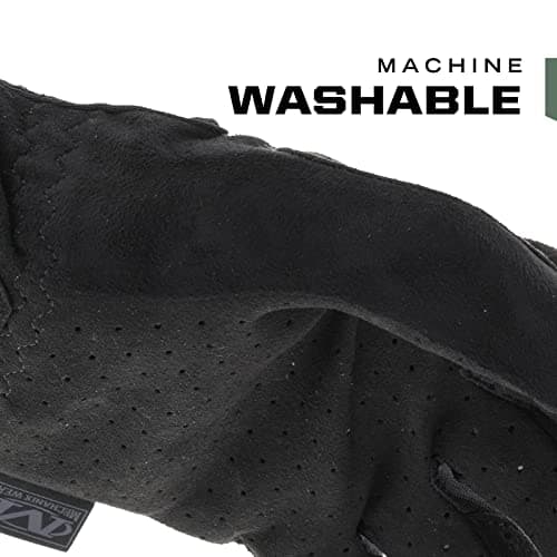 Mechanix Wear Tactical Vent Gloves, Touch Capable, High Dexterity, Airsoft, Paintball, Field Work, Men's Black Large