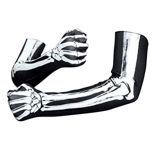 BESTOYARD Scary Halloween Skull Ghost Gloves Cosplay Accessories