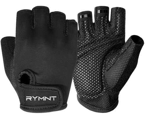 Weight Lifting Gloves with Full Palm Protection & Extra Grip — A5-Black