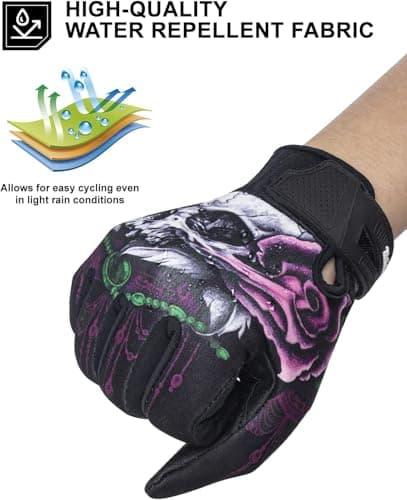 RIGWARL Winter Gloves 10F-50F, Warm Touch Screen Cycling Gloves for Men & Women