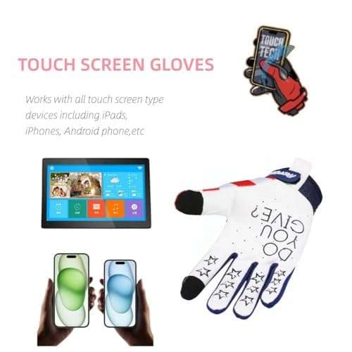 Men's & Women's Motorcycle Riding Gloves - Cold Weather, Cycling & Climbing, Wear-Resistant & Slip-Resistant