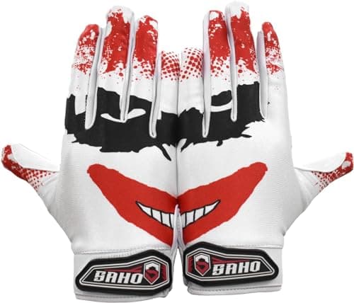 Jester Elite Super Sticky Tacky Grip Football Gloves - Adult & Youth