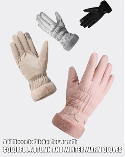 RIGWARL Anti-Slip Ski Gloves - Thermal, Waterproof Design
