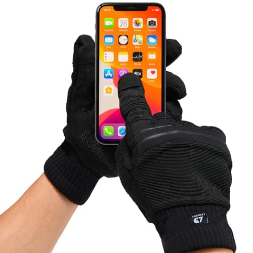 LEAKDRY Merino Wool Touchscreen Waterproof Cycling Gloves Winter Thermal Unisex