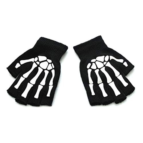 MinnowXY Toddler Skeleton Gloves Glow in the Dark