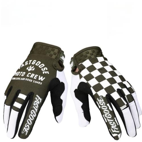 Touch Screen Motorcycle Gloves for Men & Women - Breathable, Lightweight,Perfect for Cycling, Climbing, Motocross Racing — Green