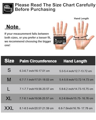 Touchscreen Non-Slip Skeleton Motorcycle Gloves for Men and Women