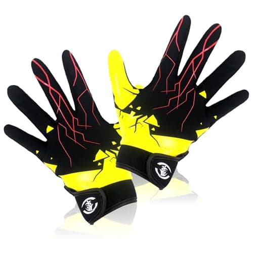 Sticky Silicone Palm Football Gloves for Kids Boys Girls