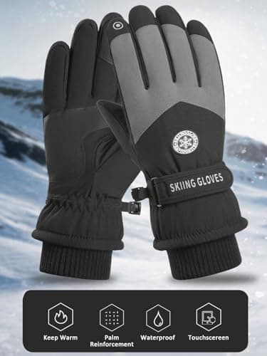 RIGWARL Warm Water-Resistant Windproof Thermal Women's Gloves