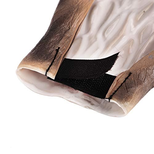 MioCloth Scary Halloween Skeleton Claw Hand Gloves Costumes for Adults